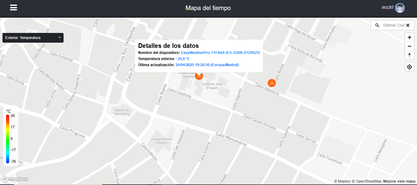 ESTACIÓN METEOROLÓGICA IES JUAN D´OPAZO