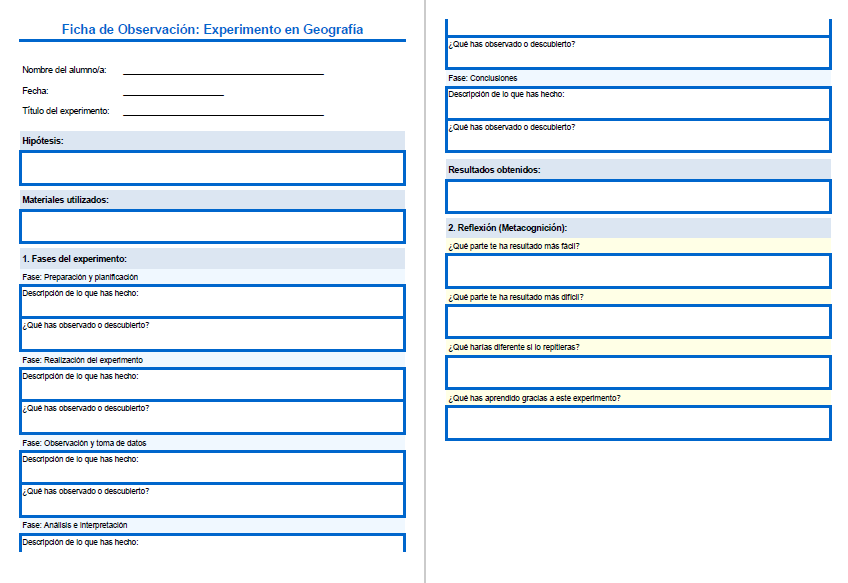 Ficha de observación